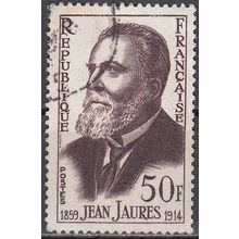 France 1959 Michel 1261 O Cote (2008) 0.50 € Jean Jaures Cachet rond