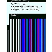 Wenn Gott Nicht Ware. Religion Und Versohnung
