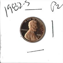 1982-S US Lincoln Cent Proof-A