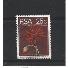 SouthAfrica.SG360 25c Barberton Daisy.Fine Used.Sep25f