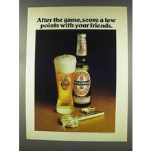 1977 Beck's Beer Ad - After the Game, Score Points