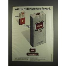 1984 Now Cigarettes Ad - Come Forward
