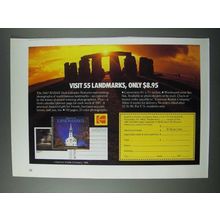 1986 Kodak Photography Ad - Visit 55 Landmarks, Only $8.95