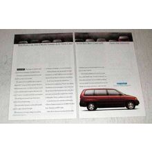 1991 Mazda MPV Minivan Ad - Ten Best Cars List