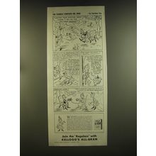 1939 Kellogg's All-Bran Cereal Ad - The terrible tempered Mr. Bang