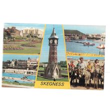 multiview, SKEGNESS, LINCOLNSHIRE .. used postcard Colourmaster 1978 postmark #