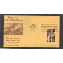 FDC Falkon 1686e 13c Yorktown (Cachet-U/A) CV42300
