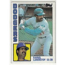 1984 Topps baseball card 477 Rafael Landestoy