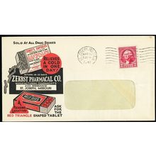 Kerbst Pharmacal Co. Capsules for Colds 4/30/32 Advertising Cover - Stuart Katz