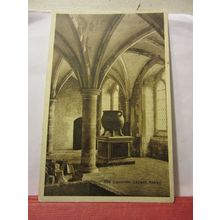 THE NUN'S CAULDRON, LACOCK ABBEY, WILTSHIRE.vintage .unused postcard /