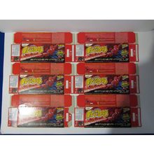 Spider-Man3 2007 Set of 6 Yoplait Frubes Boxes (empty) Different backs cut (p1)