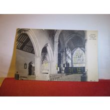 CARTMEL PRIORY, GRANGE-OVER-SANDS, Cumbria unused antique postcard =