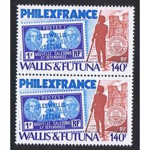 Wallis and Futuna 'Philexfrance 82' Stamp Exhibition pair 1982 MNH SG#395 Sc#282