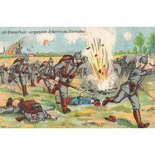 Dixmude Dicksmuide German Belgium WW1 War Postcard Please Read