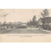 1903 Go As You PLease Race Johannesburg Hospital Hill Rare South Africa Postcard
