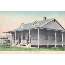 Post Office Kings Hill South Africa Old Postcard