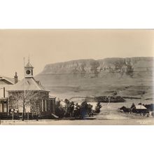 Retief Street Harrismith South Africa Rare RPC Old Postcard
