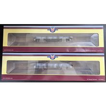 2 x Oxford Rail Pilchard Wagons in BR Black OR76PIL001/2 Nos Db990099 & Db990092