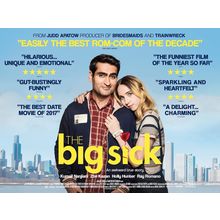 THE BIG SICK (2017) 5 Poster Canvas Movie Film Print A0 A1 A2 A3 A4 A5 A6 Art Wa