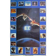 1982’s E.T. THE EXTRA-TERRESTRIAL original rolled 23x33 collage poster