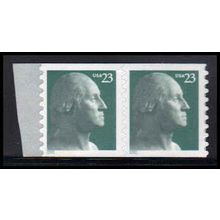 3617 23c George Washington Very Fine MNH Pair PA3850