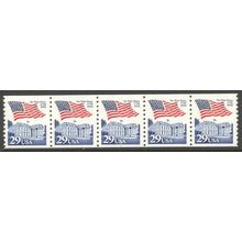 2609 29c U.S. Flag Over White House Very Fine MNH PNC 1/5 B0528