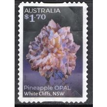 AUSTRALIA: 2025, $1.70 PINEAPPLE OPAL DOMESTIC, USED SELF-ADHESIVE STAMP 454/5