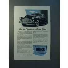 1946 Buick Fireball Straight-Eight Car Ad - Out Front