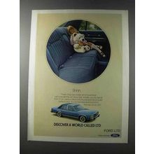 1981 Ford LTD Ad - Shhh