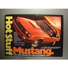 1981 Ford Mustang Ad - Hot Stuff Mustang, NICE!!