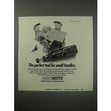 1990 Dremel MiniMite Ad - The perfect tool for small families