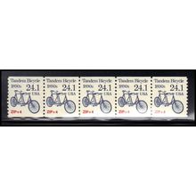 2266 24.1c Tandem Bicycle Fine MNH Dry Gum PNC 1/5 X1351