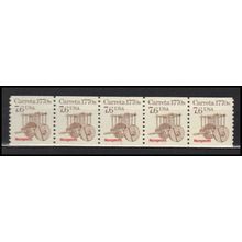 2255 7.6c Carreta Very Fine MNH Dry Gum PNC 1/5 X2893
