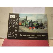 FESTINIOG RAILWAY Guide book, NORTH WALES 60 page p/b /