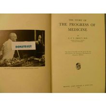 THE STORY OF THE PROGRESS OF MEDICINE by C F V SMOUT 1964 original ILLUSTRATED