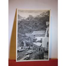 STEPS FROM HARBOUR, CLOVELLY, DEVON unused vintage postcard =