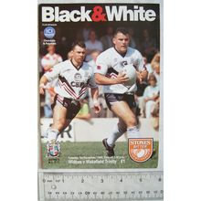 1992 programme Widnes v. Wakefield Trinity