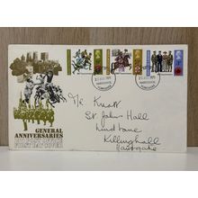 Post Office First Day Cover 1971 General Anniversaries Harrogate Postmark