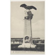 BOULOGNE-SUR-MER Le Monument du Capitaine Ferber France RPPC LL 36 early 20th C.