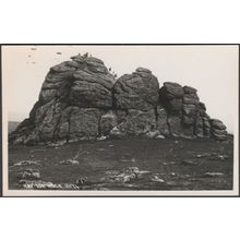 Hay Tor Rock, Dartmoor, Devon, c.1910s - Chapman RP Postcard