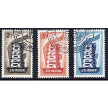 Luxembourg 1956 Europa Set Used
