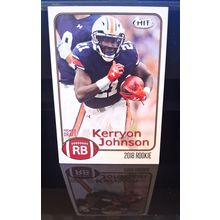 KERRYON JOHNSON 2018 SAGE HIT ROOKIE FOOTBALL CARD#105