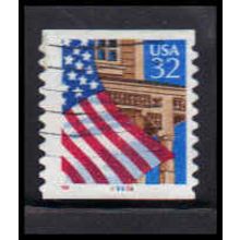 Used 2915Av 32c U.S. Flag Over Porch Fine CNS 89888 11x10 PA3466
