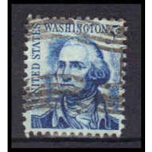 Used 1283B 5c George Washington Fine Pair KA6056