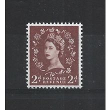 GB.SG573 2d Light Red-Brown.Mounted Mint.Jul25