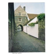 FISHER GATE, SANDWICH, KENT unused postcard vgc. Carline Collection =