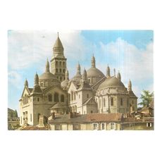 PERIGUEUX, DORDOGNE, FRANCE used vintage postcard 1986 postmark #