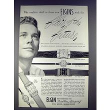 1950 Lord Elgin, Lady Elgin, Elgin DeLuxe Watch Ad