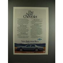 1977 Chevrolet Caprice Classic Sedan Car Ad!