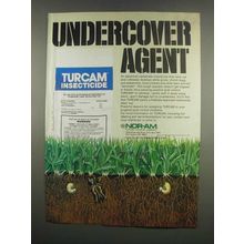 1984 Nor-Am Turcam insecticide Ad - Undercover Agent